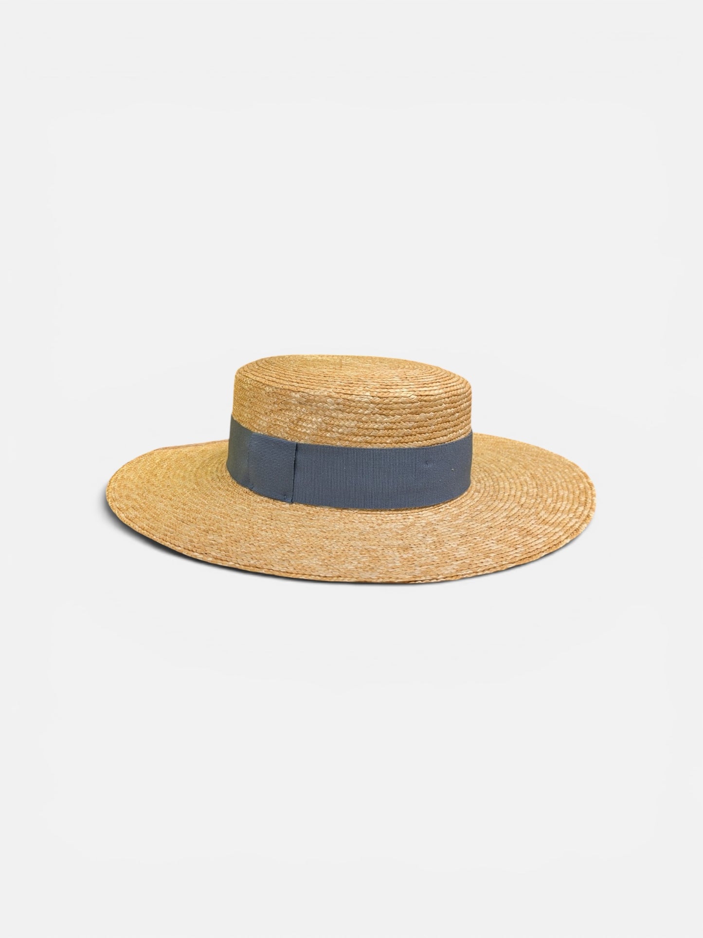 Cappello estivo da donna Gondola E a testa piatta con tesa dritta