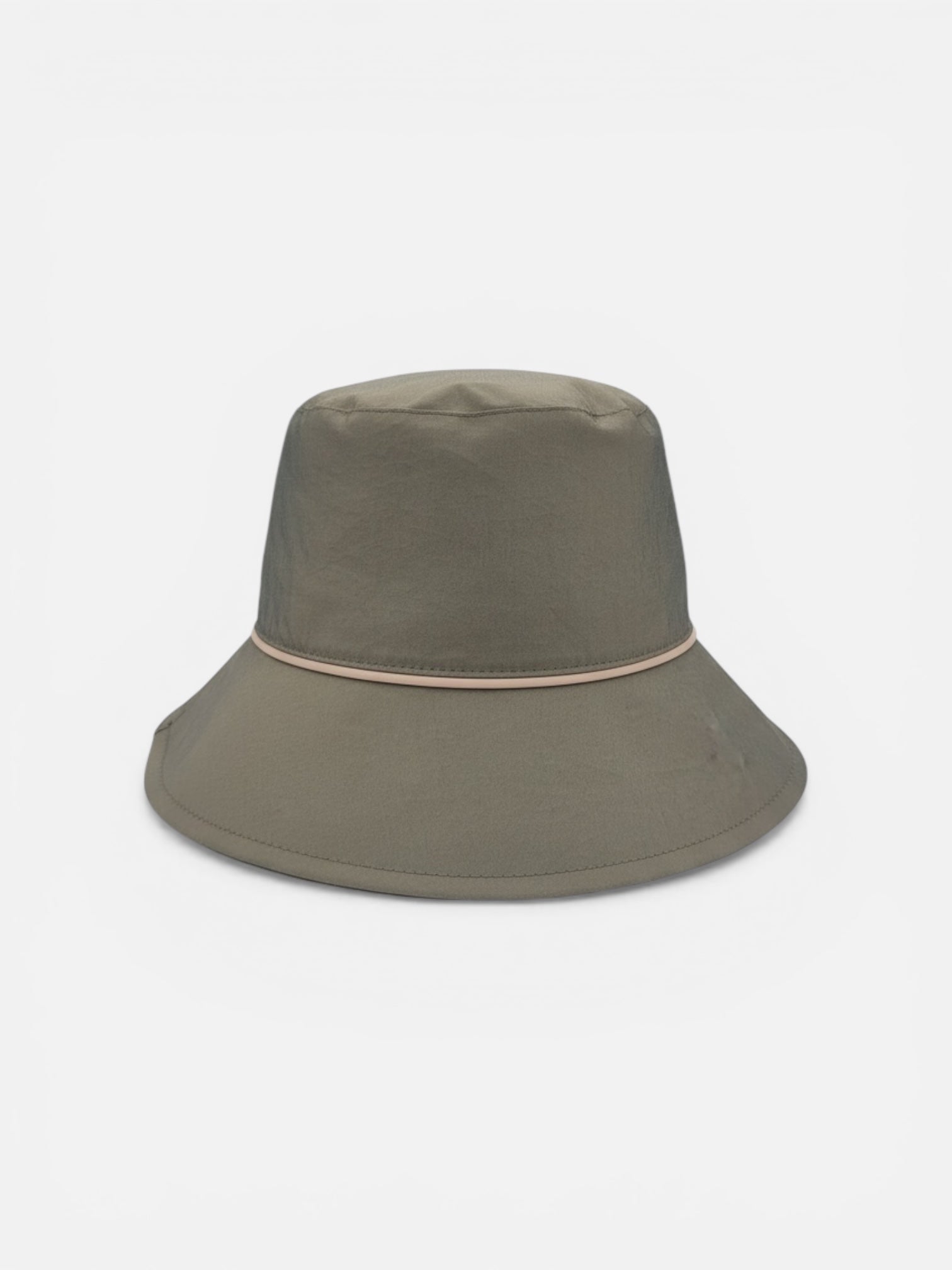 Cappello-pioggia-donna-Lupetta-impermeabile-beige-opaco-Cappelleria-Bertacchi