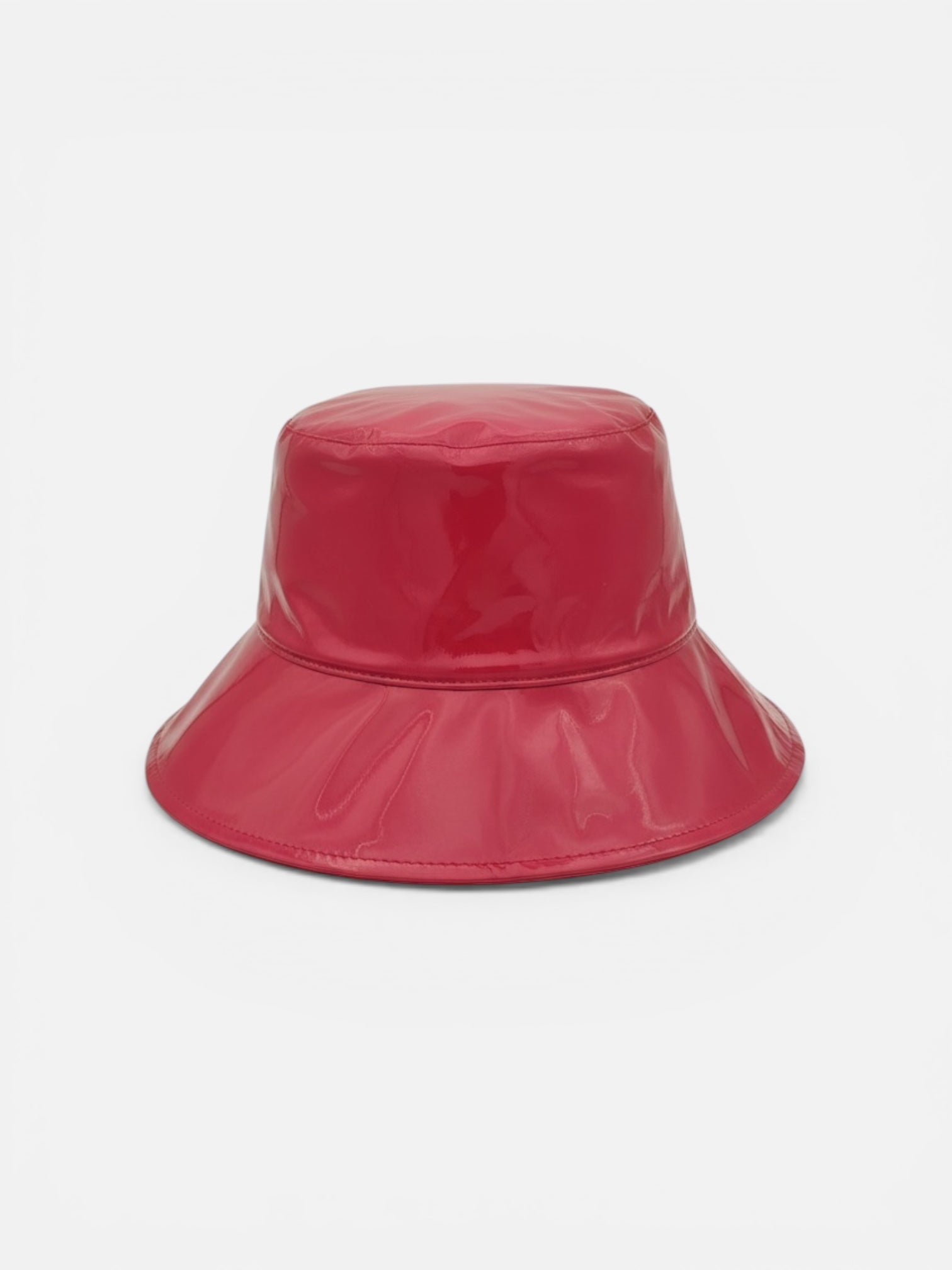 Cappello-pioggia-donna-Lupetta-impermeabile-rosso-Cappelleria-Bertacchi