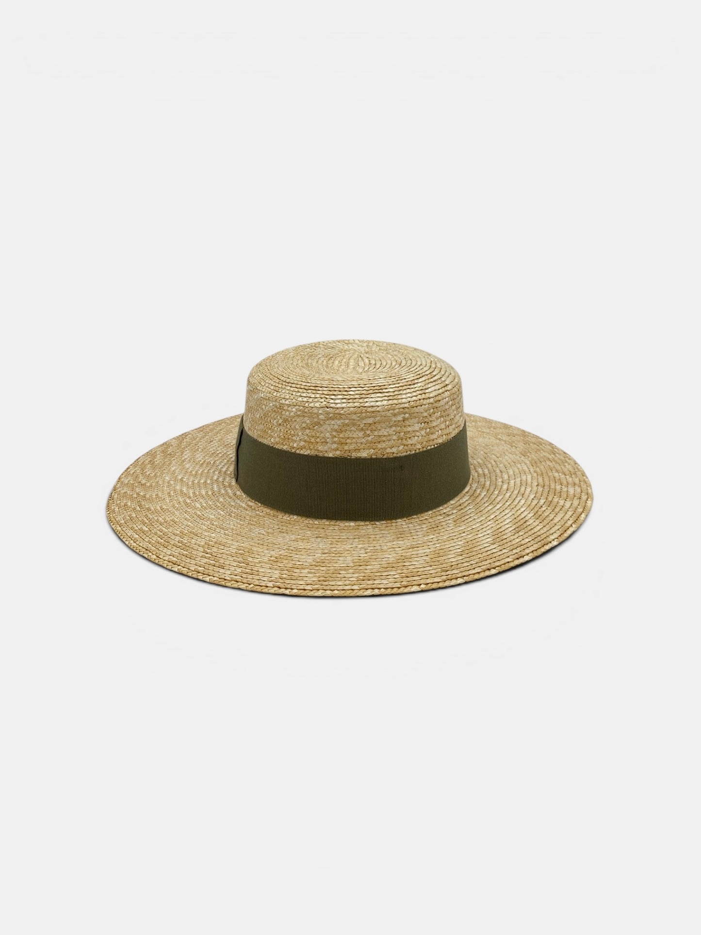 Cappello estivo da donna Gondola E a testa piatta con tesa dritta