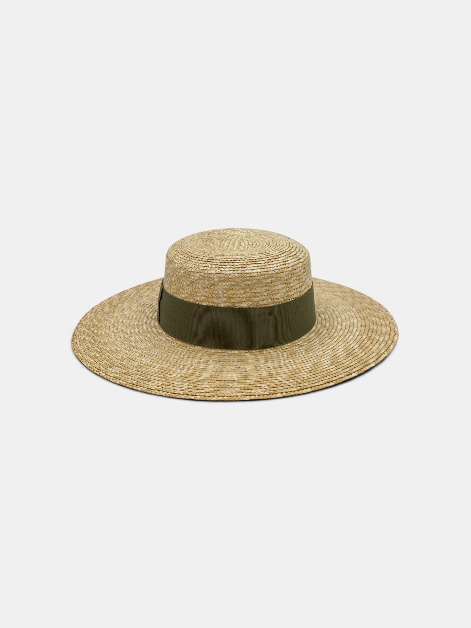 Cappello estivo da donna Gondola E a testa piatta con tesa dritta