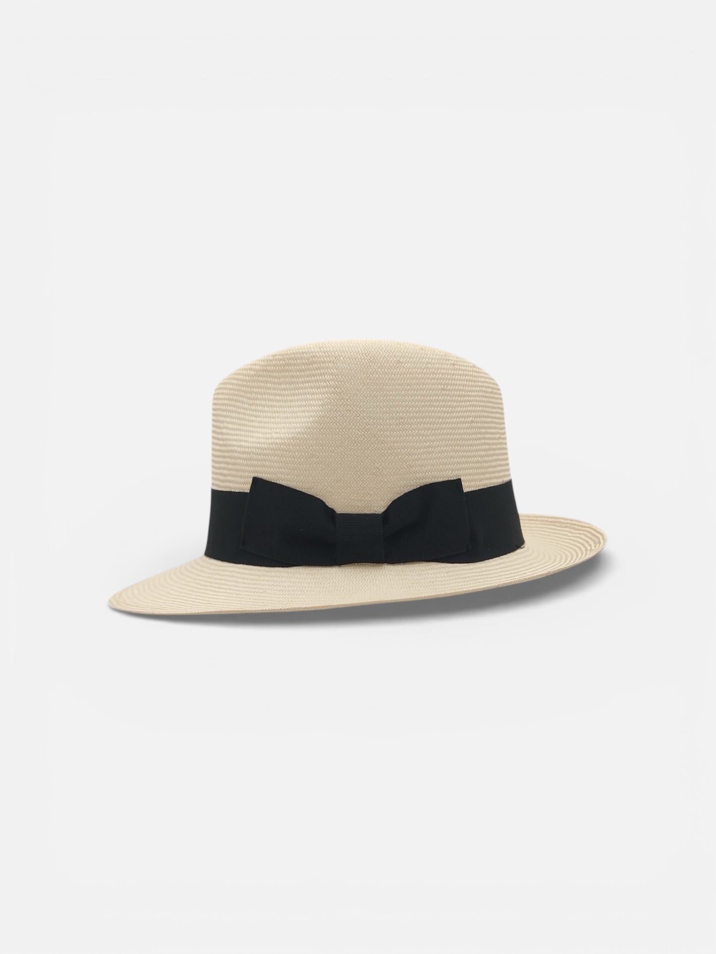 Cappello Fedora uomo in Sisal, artigianato italiano Bertacchi