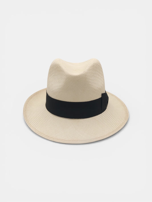 Cappello Fedora uomo in Sisal, artigianato italiano Bertacchi