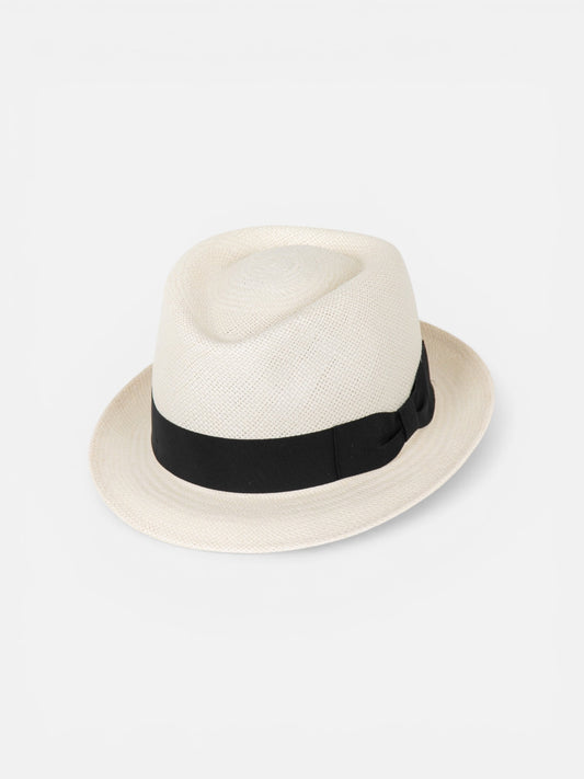 cappello-trilby-panama-bianco-nastro-nero-bertacchi-estivo