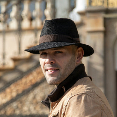 Wester Fedora Buttero Siena, wool and rayon