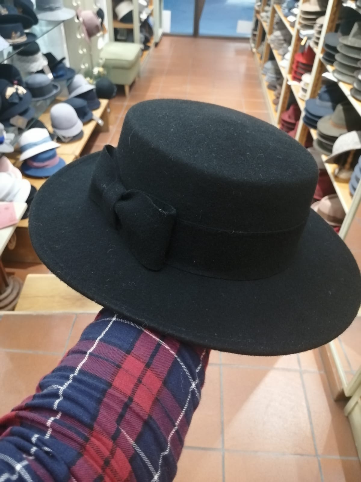Zorro Bolero Hat with bow
